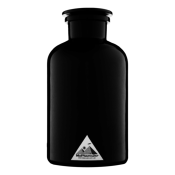 infinity jars miron glass apothecary mypharmjar 2 liter