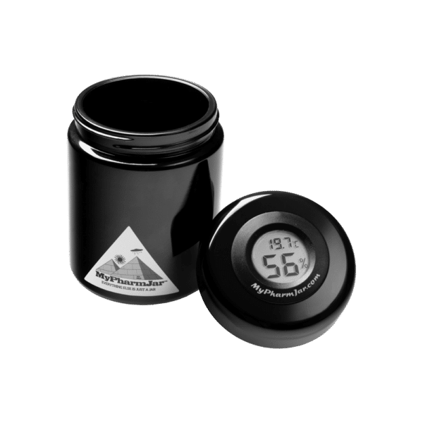 MyPharmJar Stash Jar 250ml with digital sensor celsius edition