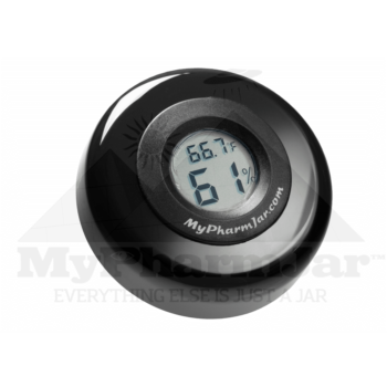 Miron glass sensor lid - smell proof smart lid technology - MyPharmjar sensor herb jar