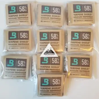 Boveda 58% 8 gram humidity packs 50 pack mypharmjar dope jars infinity jars integra packs